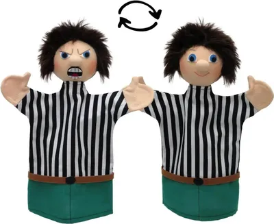 Productafbeelding van Mama Böse, 27 cm, 2-in-1, educatief handpop
