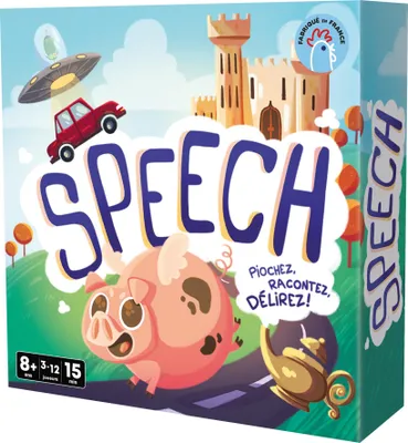 Productafbeelding van Spelbordspel Asmodee Speech (Frans)