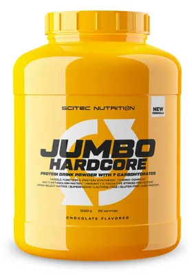 Image de Gainers - Scitec Nutrition - Jumbo Hardcore (3,06kg) - Saveur Chocolat