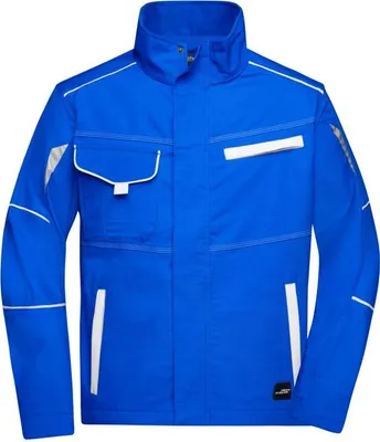 Produktbild von Workwear Jacket - COLOR - royal/white, Gr. S