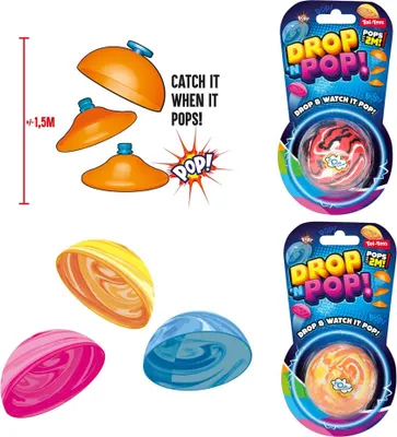 Immagine prodotto di Toi-toys toi toys divertimento flipoppa drop n pop fidget