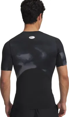 Produktbild von Herren-T-Shirt UNDER ARMOUR UA HG ARMOUR PRINTED SS 1383321-003 SCHWARZ Größe: XXXL