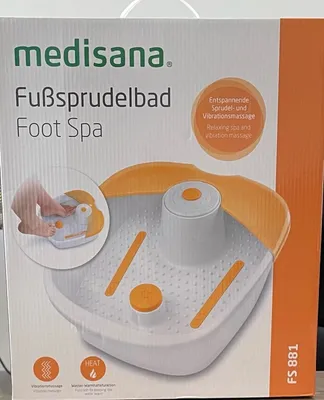 Produktbild von Medisana Fußsprudelbad FS 881