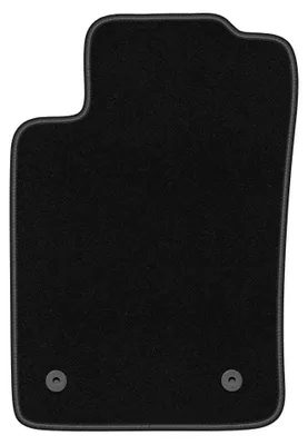 Immagine prodotto di Tappetino guidatore in moquette per Peugeot 405 1987-1996 (berlina/station wagon) – 1 pezzo, nero, su misura – Wielganizator BASIC