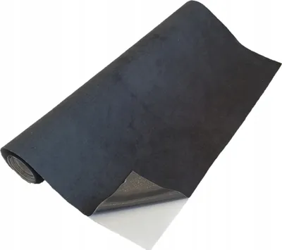Produktbild von TAPHICEROS Selbstklebende Folie, Klebefolie Thermoplastische, Tuning Velours-Wildleder-Autofolien, DIY Optik Möbel Tapete Möbel Kuche Dekofolien, Graphit, 300 x 140 cm