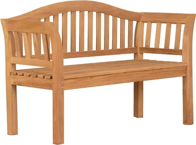 Produktbild von Gartenbank Wave Teak 120 cm