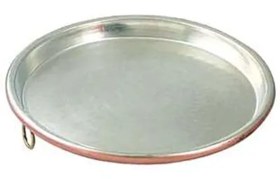 Zdjęcie produktu dla Blacha z cynowanej miedzi do pieczenia farinaty – 36 cm x 2 cm