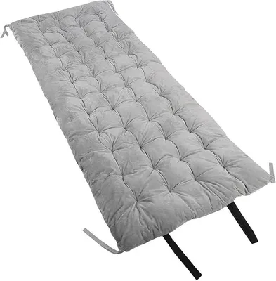 Immagine prodotto di Materasso extra-large per letti da campeggio, 190 x 75 cm, in cotone morbido e confortevole, materasso spesso, coprimaterasso