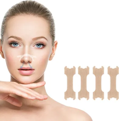 Produktbild von INF Nasenstreifen - Schnarchen vorbeugen Beige