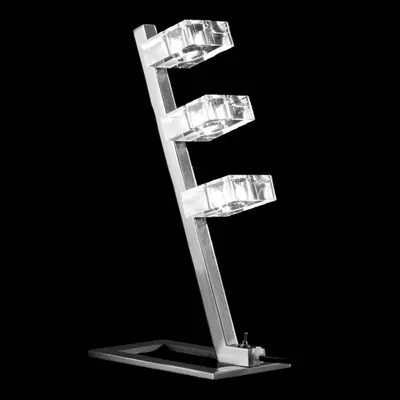 Productafbeelding van INUA 3xG9/33W, satijnnikkel: L: 200, B: 130, H: 390, fitting G9, dimbaar
