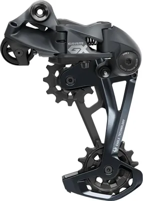 Immagine prodotto di Deragliatore posteriore Sram GX Eagle X-Actuation a 12 velocità, alluminio/acciaio, grigio, lungo, max.52T.