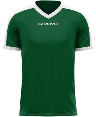 Produktbild von Givova - "Revolution" T-Shirt für Herren, Verriegelung PP9655 (XXL) (Weiß/Grün)