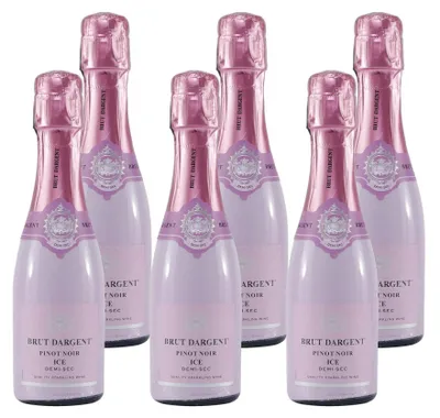 Produktbild von Brut Dargent Pinot Noir ICE Sekt -halbtrocken- (6 x 0,2L)