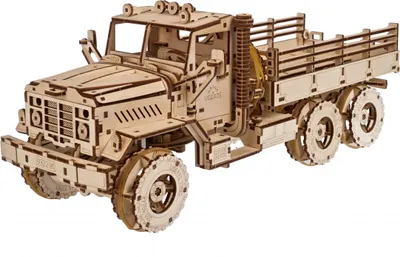 Zdjęcie produktu dla Ugears 3D Drewniane Puzzle Mechaniczne Ciężarówka CARGO