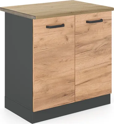 Immagine prodotto di Mobile lavello cucina Vicco R-Line Rovere dorato 80 cm , PL Rovere, Model 45983