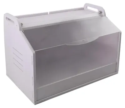 Produktbild von Küken-Aufzuchtbox - Elektrische Wärmebox - Dimmbar 15 W 220 V - Mit Wasserautomat, Einlagen & Thermometer - 48×30×30 cm