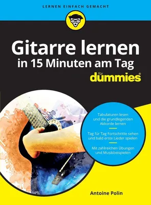 Produktbild von Gitarre lernen in 15 Minuten am Tag für Dummies