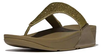 Productafbeelding van Fitflop LULU teensandalen met kristalversiering