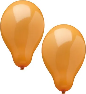 Produktbild von PAPSTAR Luftballons Durchmesser: 250 mm orange 10 Stück