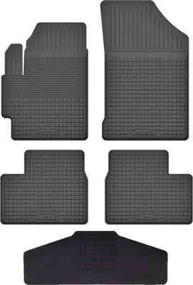 Produktbild von Gummi Fußmatten Set Für: Suzuki Sx4 I (2006-2014) Gummimatten Schwarz