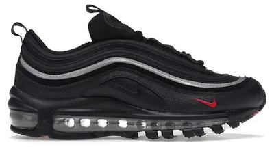 Produktbild von Nike Air Max 97 Black Silver Red (GS) - EU 38.5
