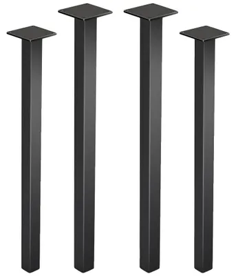 Produktbild von Tischbein, Robuste Konstruktion, Vielseitiges Design, schwarz
