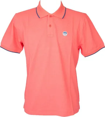 Immagine prodotto di Polo uomo NORTH SAILS maglia manica corta con colletto e bottoni con logo ricamato e stampato dietro il colletto articolo 692452, IT XL - EU L - USA L, Cotone 100%