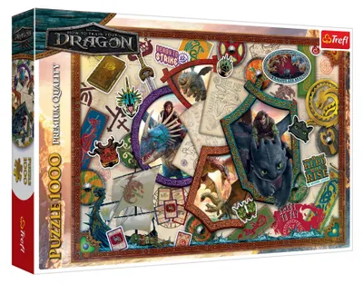 Immagine prodotto di Trefl, Drago, puzzle da 1000 pezzi