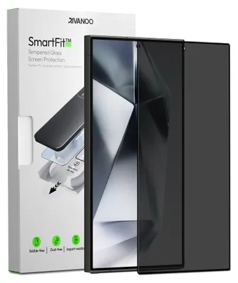 Obrázok produktu pre 1-balenie Samsung S24 Ultra Ochranné sklo na displej Privacy - Tvrdené sklo | [Automatická inštalácia] - Bez bublín