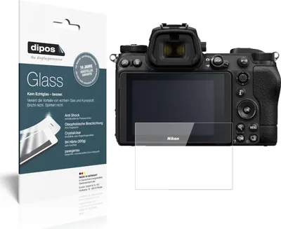 Obrázok produktu pre 2x ochranná fólia pre Nikon Z7 II - Anti-Shock 9H fólia dipos Glass plastové sklo