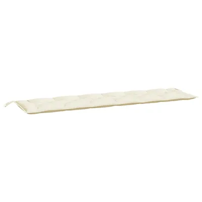 Produktbild von vidaXL Gartenbank-Auflage Cremeweiß 200x50x7 cm Oxford-Gewebe