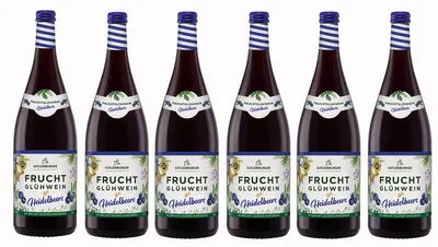 Produktbild von Katlenburger Heidelbeere Fruchtglühwein süß und fruchtig 6 x 1000ml