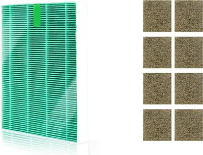 Immagine prodotto di INF Filtro di ricambio - Compatibile con Coway AP-1512HEPA & Filtro depuratore d'aria a carbone attivo