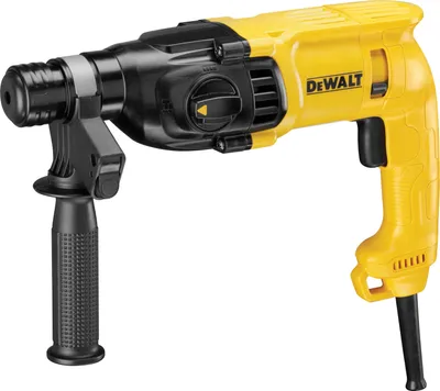 Produktbild von DeWALT D25033K, SDS Plus, Schwarz, Gelb, 2,2 cm, 1550 RPM, 5680 BPM, 1,3 cm