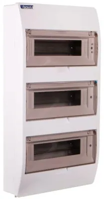 Obrázok produktu pre INCOBEX poistková skrinka rozvodná skrinka pre povrchovú montáž rozvodná skrinka odolná proti vlhkosti IP40 3x12