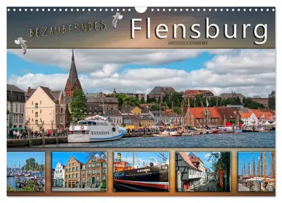 Produktbild von Bezauberndes Flensburg (Wandkalender 2027 DIN A3 quer), CALVENDO Monatskalender
