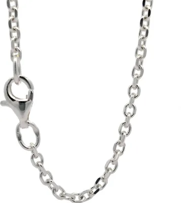 Produktbild von Ankerkette diamantiert Länge 60cm - Breite 2,0mm - 925 Silber