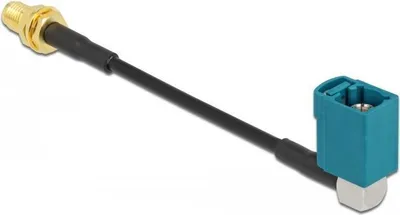 Produktbild von DELOCK Antennenkabel FAKRA Z Buchse 90° zu SMA Buchse RG-174