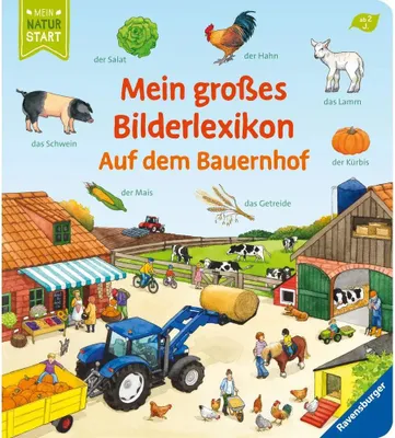 Produktbild von Mein großes Bilderlexikon: Auf dem Bauernhof