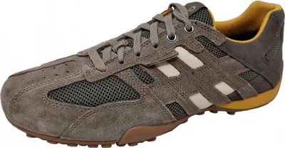 Produktbild von Geox SNAKE Herrenschuhe - Sneakers - Halbschuhe braun Freizeit NEU