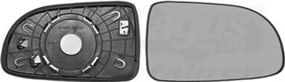 Produktbild von VAN WEZEL Spiegelglas Außenspiegel Rechts für CHEVROLET Aveo / Kalos Schrägheck (T250, T255) Konvex Beheizbar 0815838