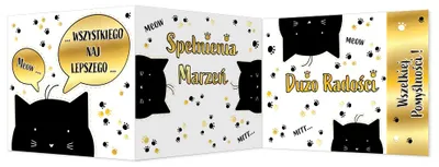 Immagine prodotto di Carnet pieghevole B6 Gatti