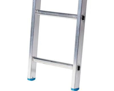 Produktbild von WERNER Anlegeleiter Aluminium 6 Sprossen Arbeitshöhe 2,3 m