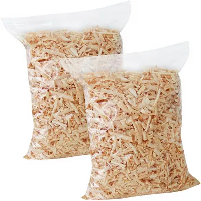 Produktbild von 500g Zirbenflocken und Zirbenspäne – Nachfüllpackung für Zirbenkissen, gesiebt und luftgetrocknet, 500 gramm