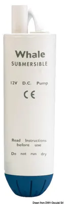 Obrázok produktu pre Ponorné čerpadlo Whale 12 V 3 A , 1 kus