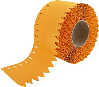 Zdjęcie produktu dla Etykiety wkładane CombiCraft PVC na rolce 17x100mm pomarańczowe - 3000 etykiet