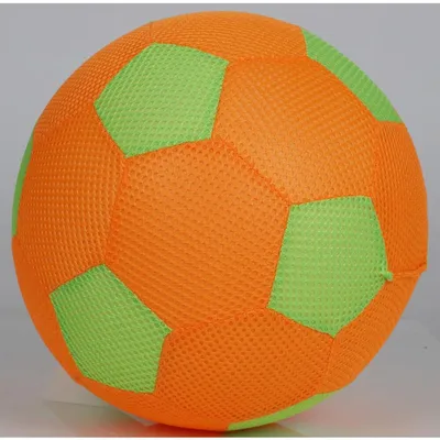Image de 10x Meshball Ballon de jeu gonflable 22cm Softball Football Ballon pour enfants Jouet