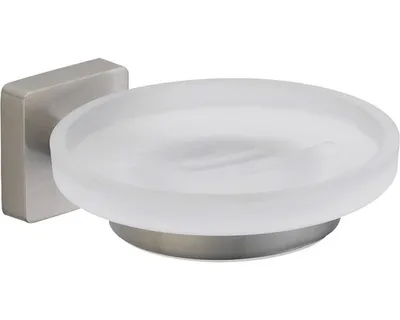 Produktbild von Seifenschale mit Halter Lenz Sky Nickel-matt