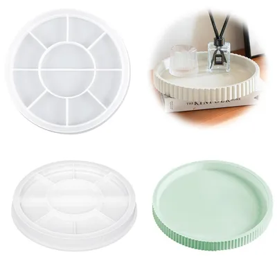 Obrázek produktu pro Silikonová forma, miska, tácek, kulatý, průměr 22,5 cm