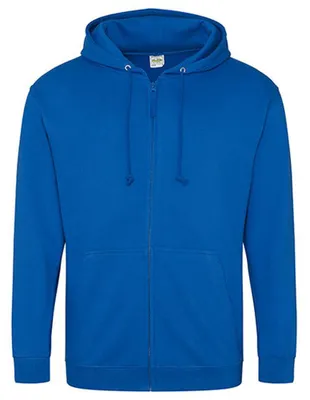 Produktbild von Awdis - Kapuzenpullover für Herren/Damen Uni, Mit Reißverschluss LT2550 (S) (Königsblau)